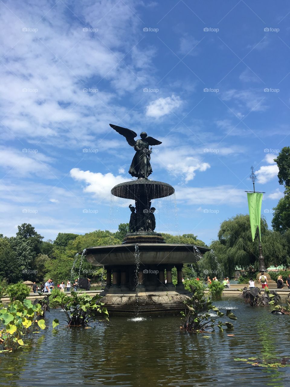 Central Park fountain 