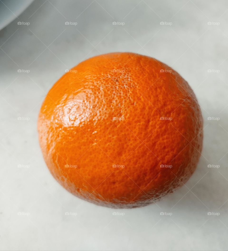 A beautiful bright orange