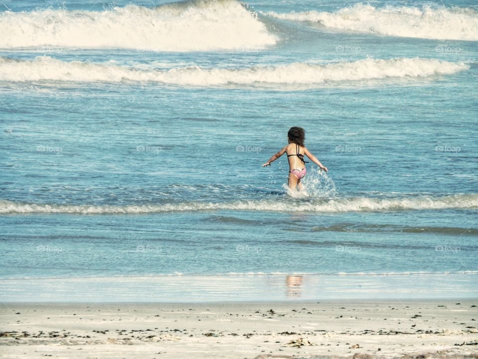 Girl on the beach