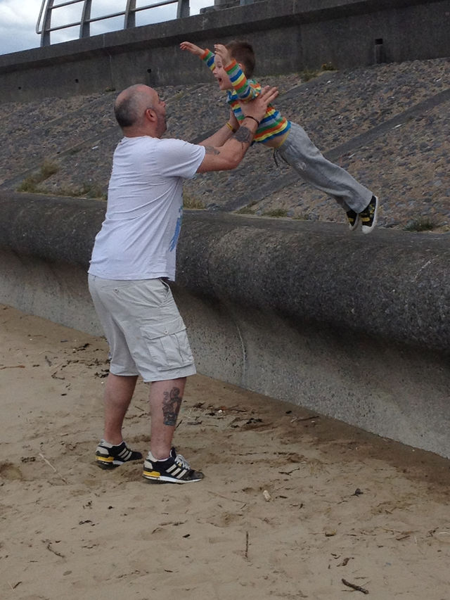 Father and son