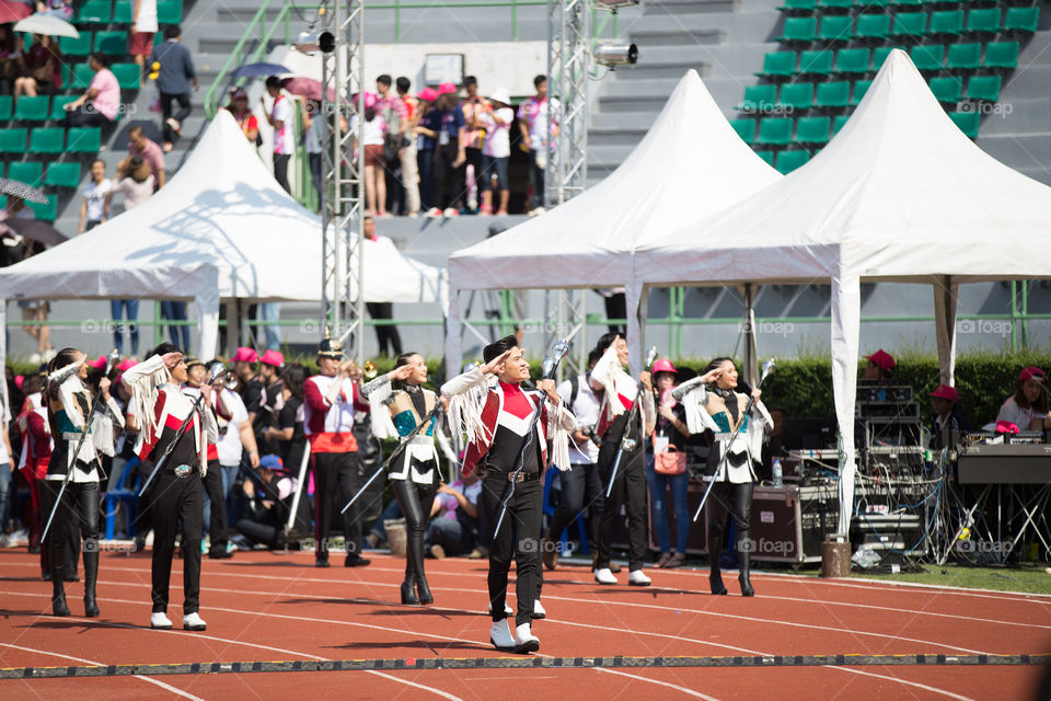 Drum major parade 