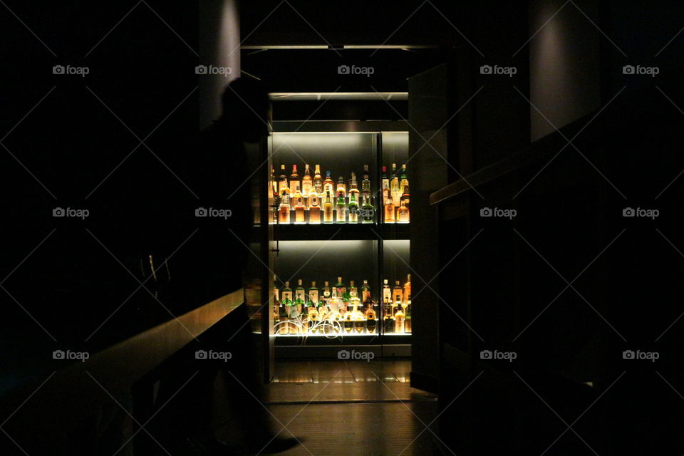 Opening of whisky collection