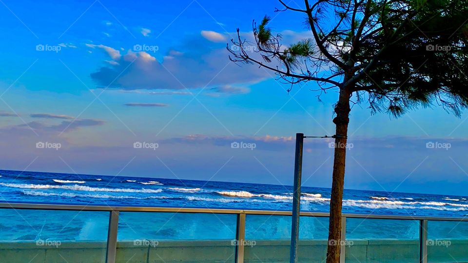 Magic Autumn Waves - Larnaca Cyprus 