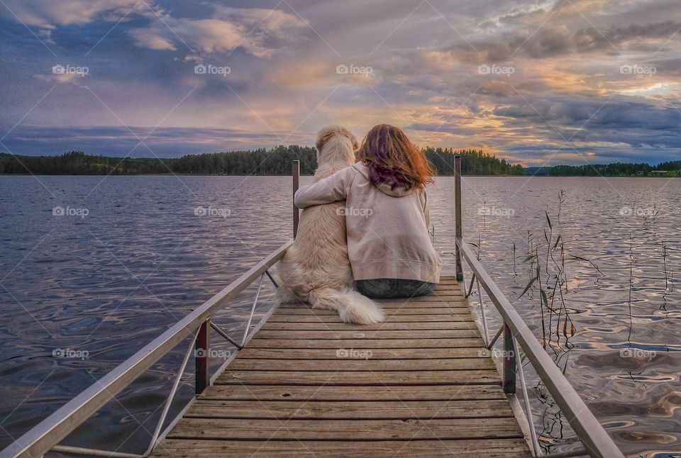 Heart to heart conversation.