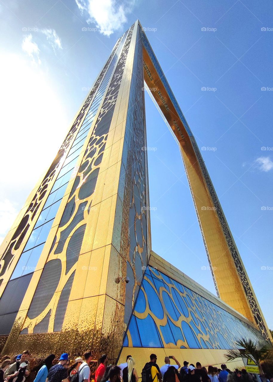 The Dubai Frame, Stunning Architectural Marvel in Dubai, United Arab Emirates