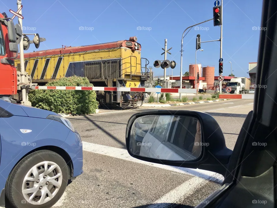 A train barrier