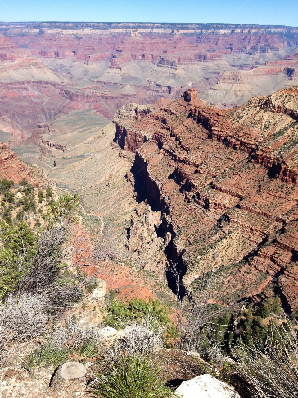 Grand Canyon. Amazing Hike in the Grand Canyon