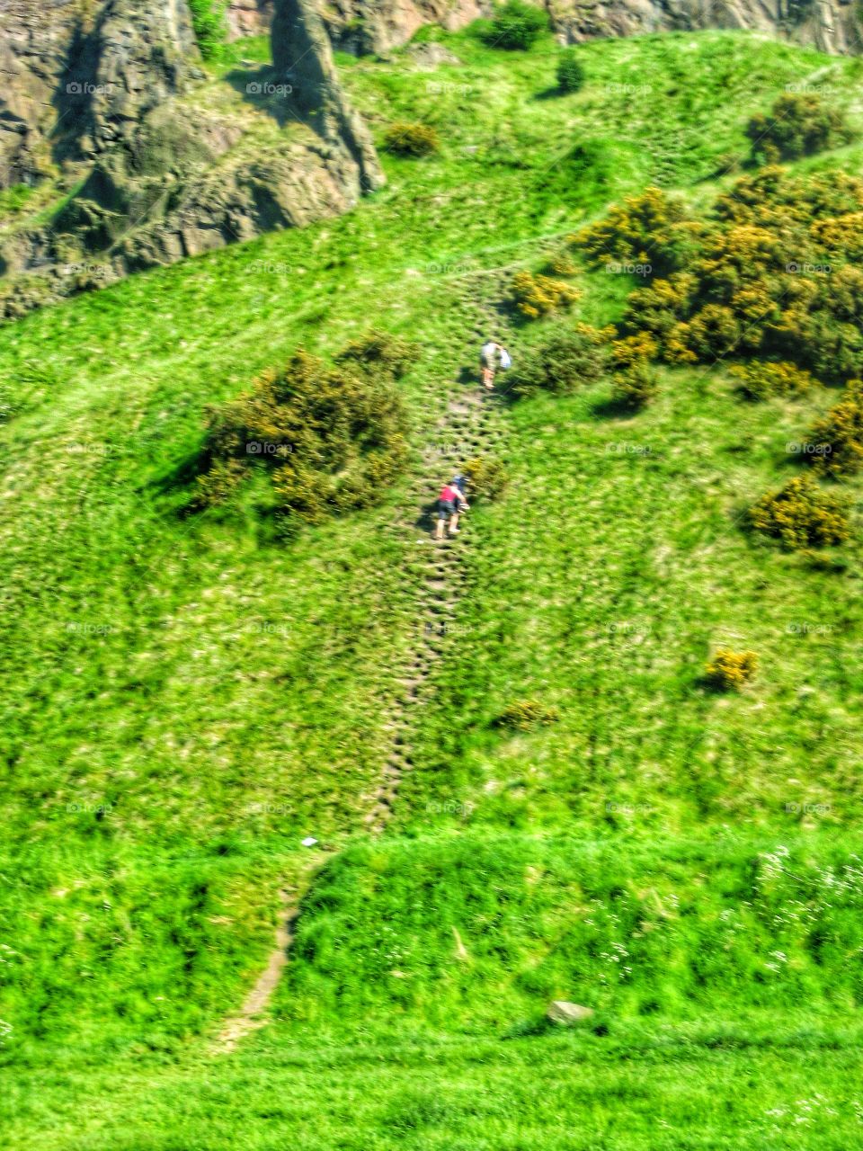 Recreation. Climbing Scottish Highlands