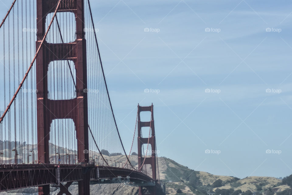 The Golden Gate Bridge in San Francisco 