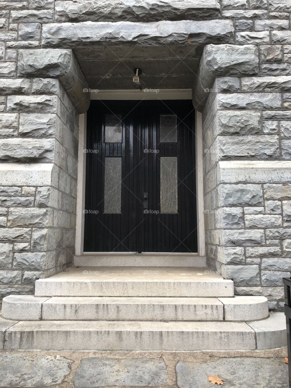 Church entrance door way