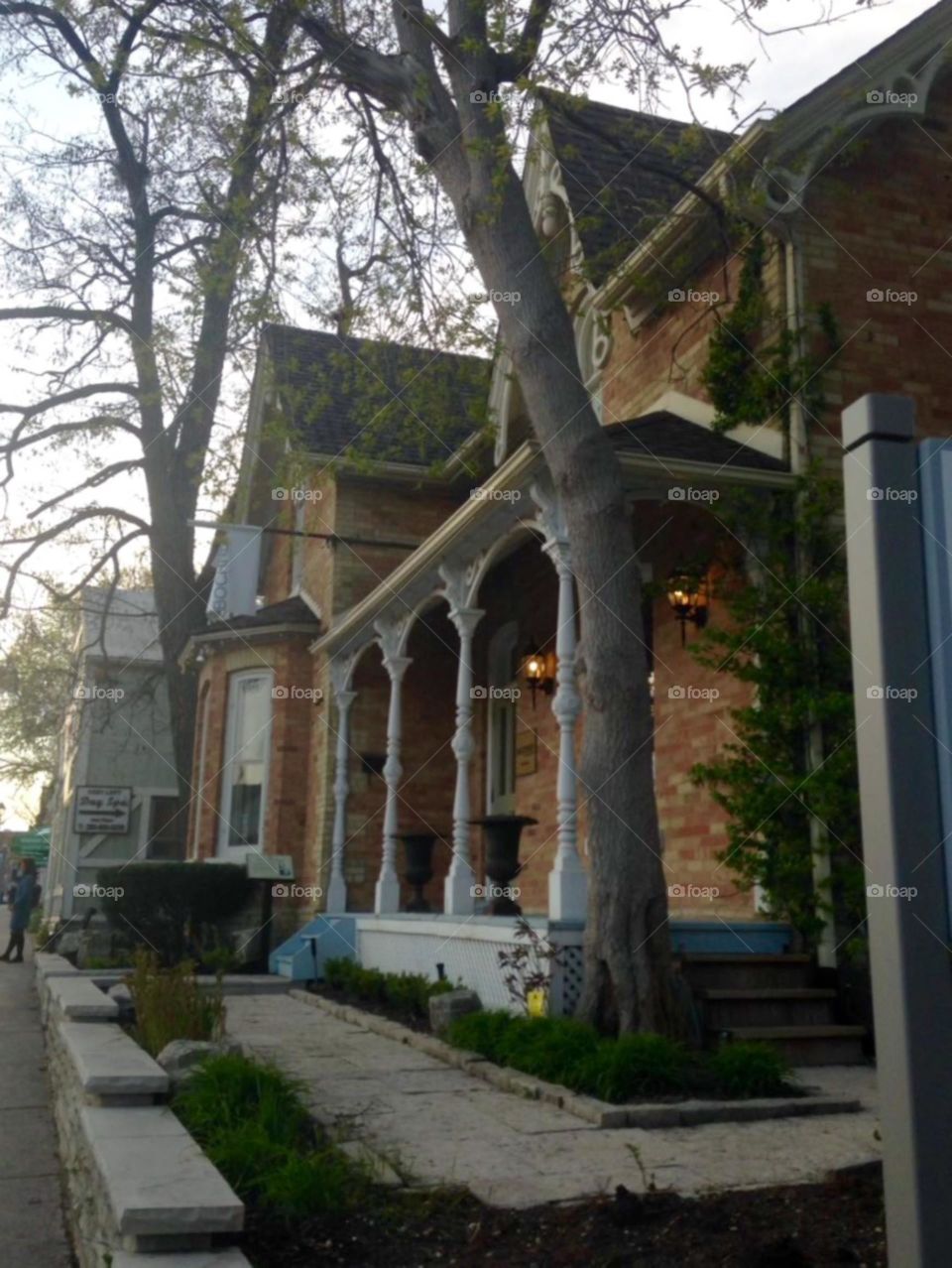 Old house in a village ,toronto