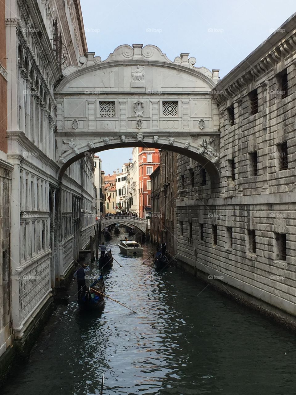 Bridge of sighs, Venice
