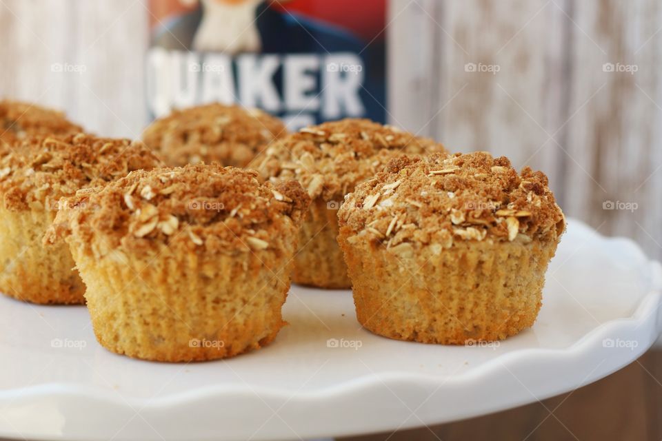 Baking with Quaker: Oatmeal Muffins