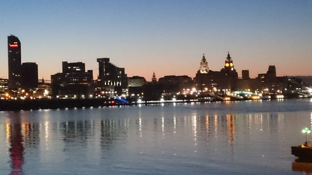 Liverpool Skyline sunrise 3