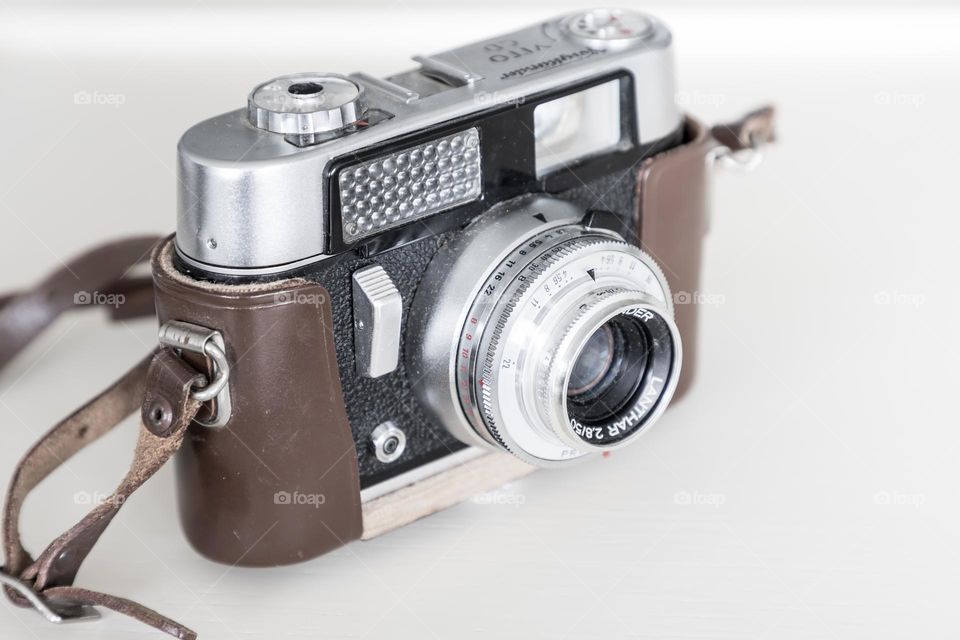 Old vintage analog camera from the 1950’s 