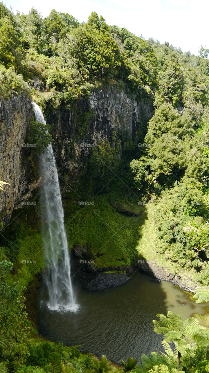 Bridal Veil Falls, Raglan, NZ. February 2015
