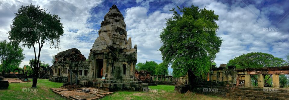 Prasat hin Phanom Wan ( Phanom Wan stone castle ) Nakhonratchasima Province , Thailand