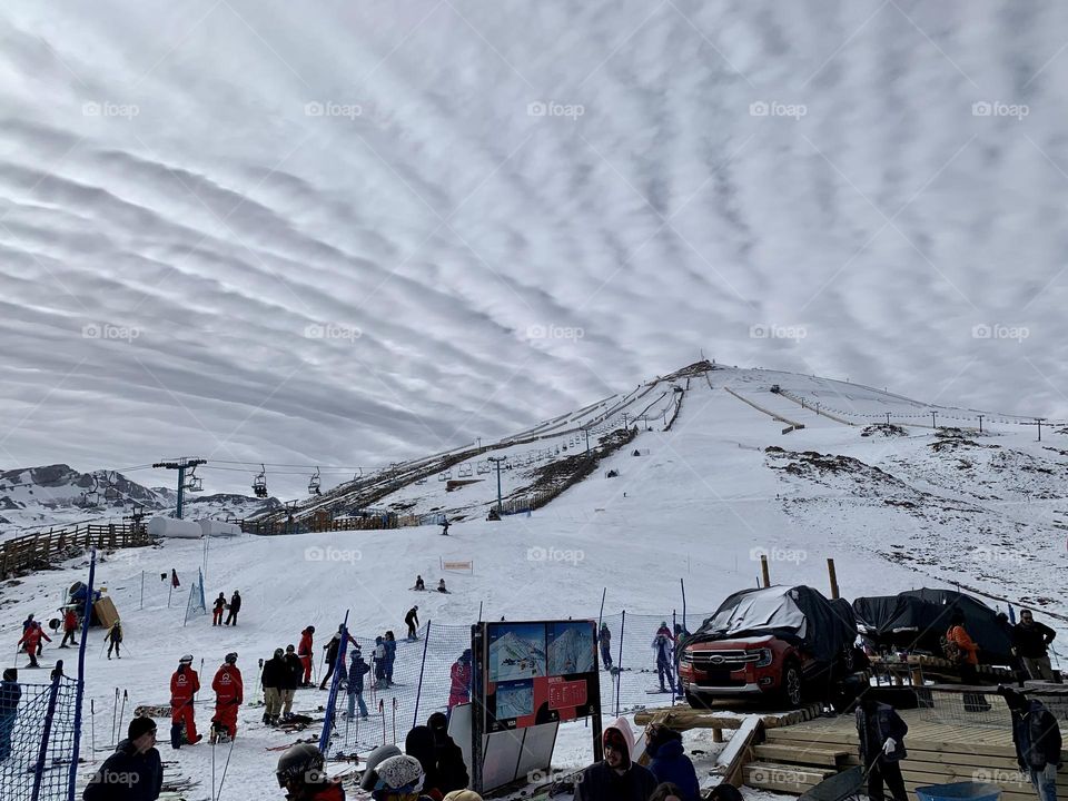 Snow Mountain at ski station