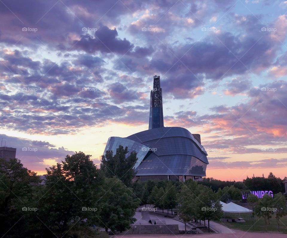 Canadian Museum for Human Rights in Winnipeg, Manitoba 