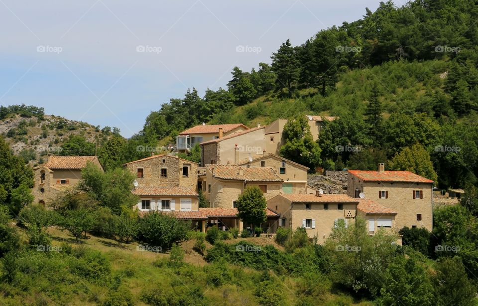 Village Frence Alps