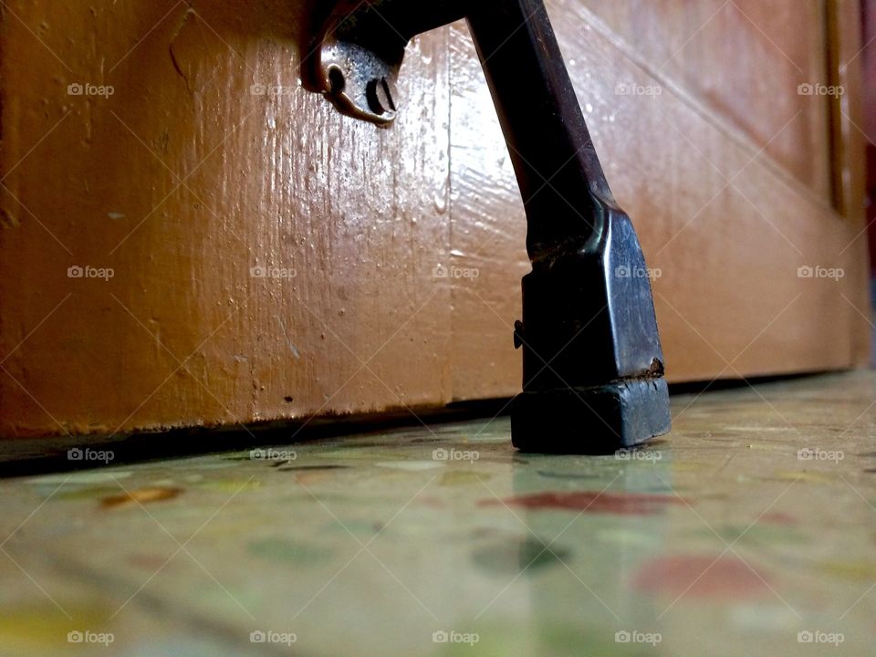 door locker stand photography 