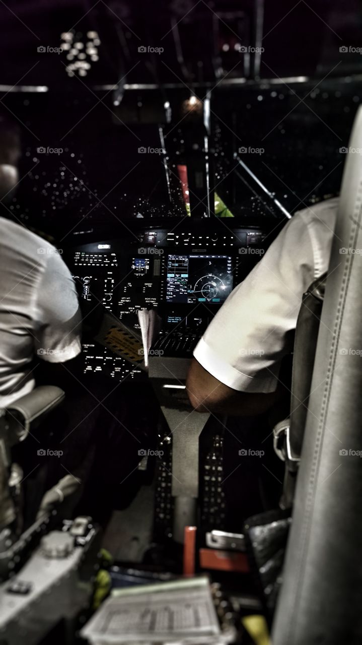 Cockpit inside