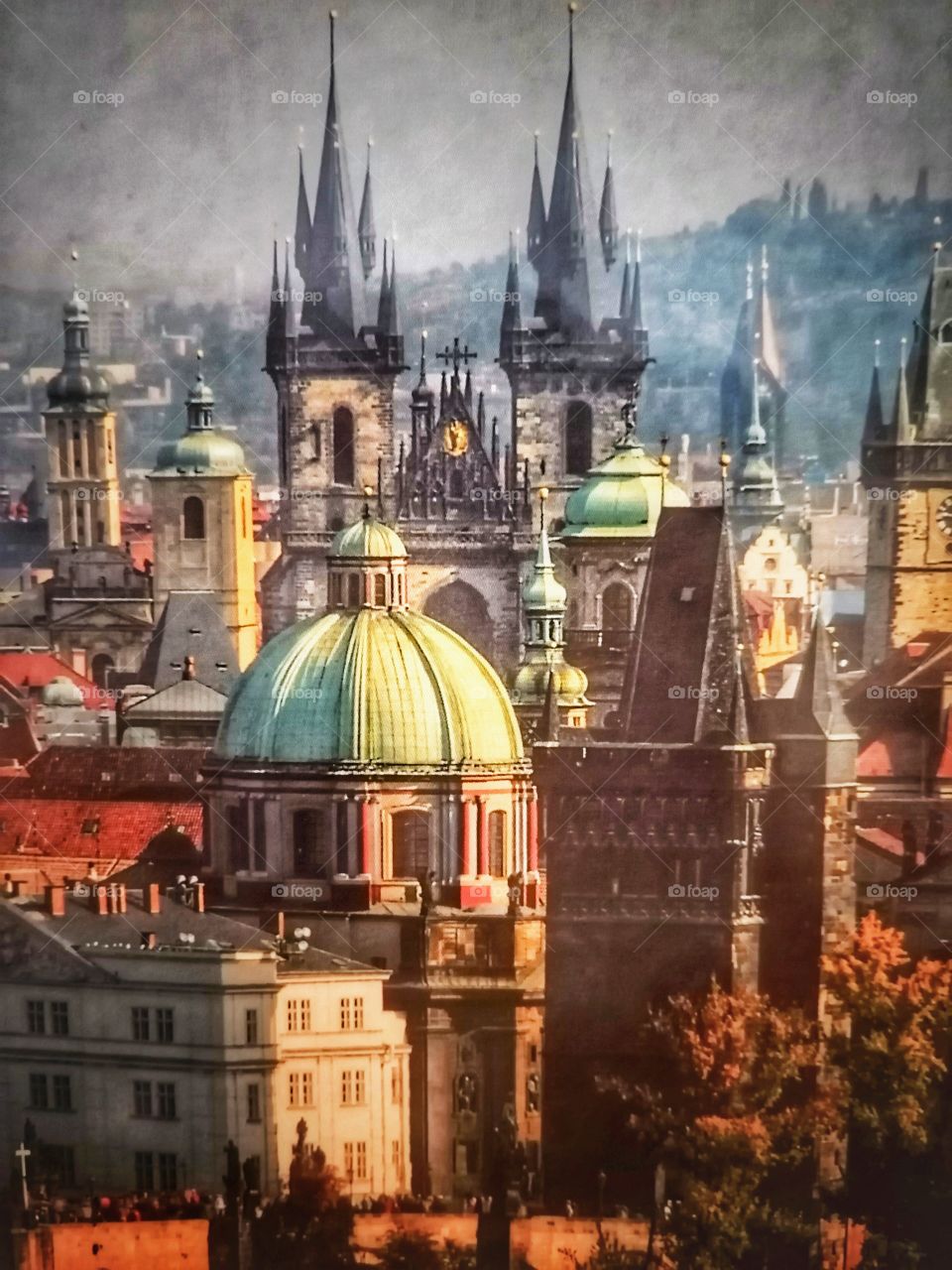 Veduta di Praga, Repubblica Ceca.