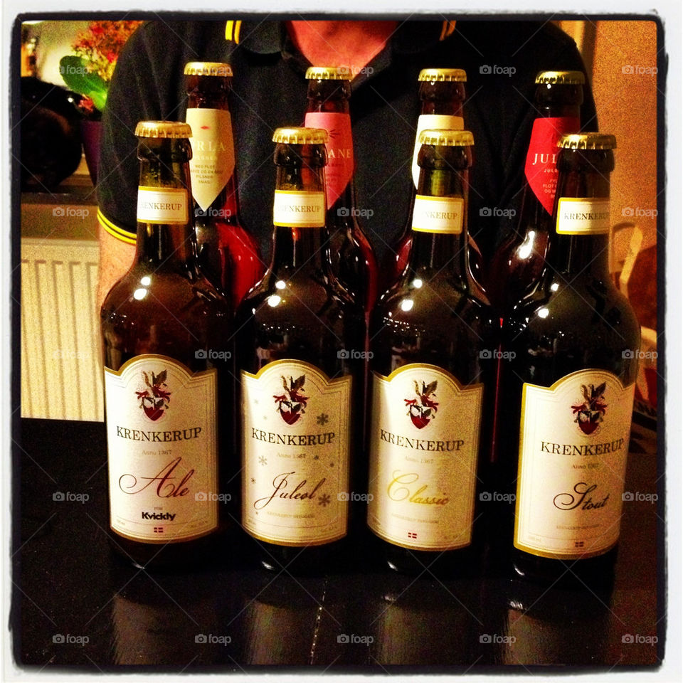 halmstad ale bottles beer by lindajacobi