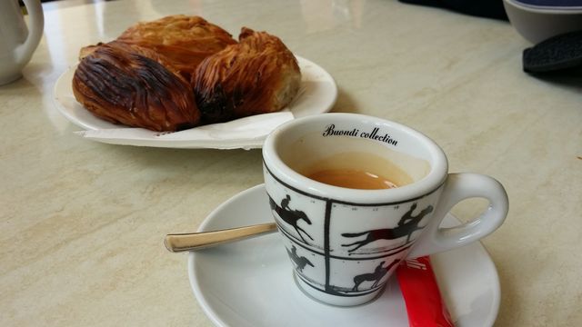 coffee and pastizzi in malta