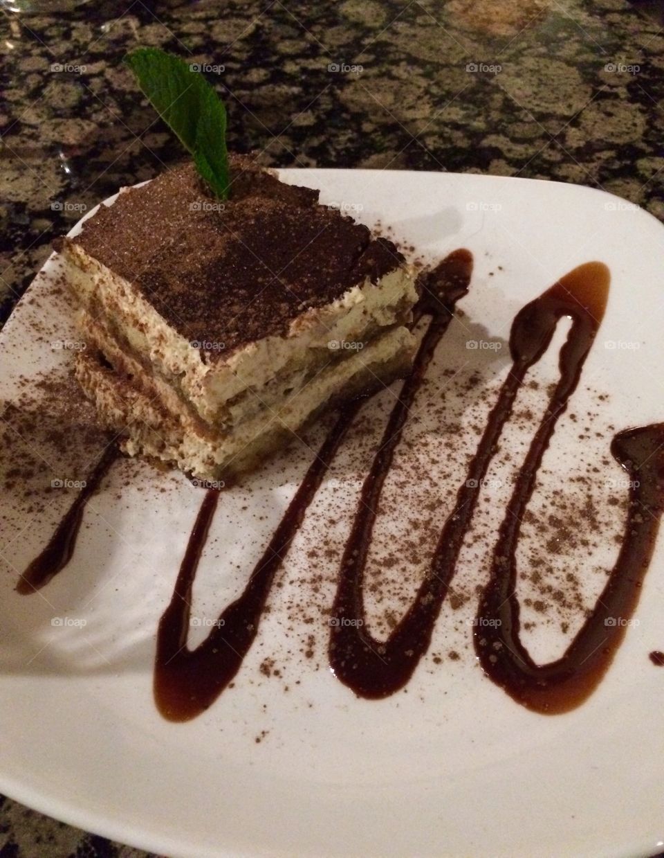 Tasty Tiramisu. Girls night out this is what Carol chose for her dessert ...