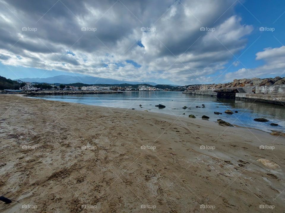 Souda Bay Crete Beach