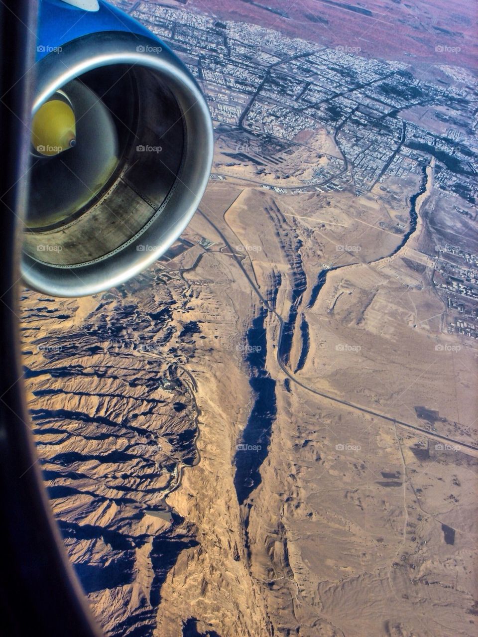 Airplane view