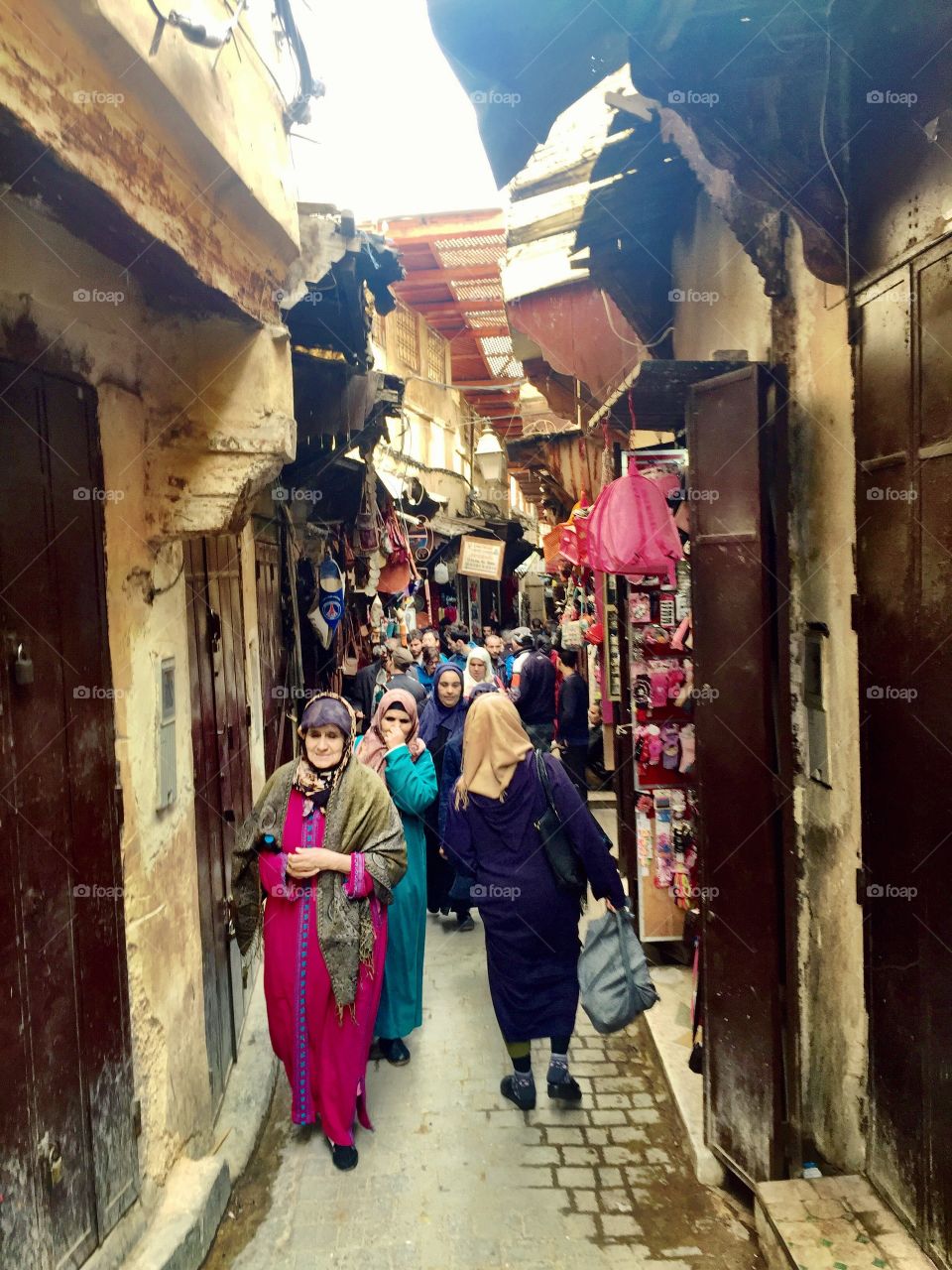 Bazaar in  Marrakesh