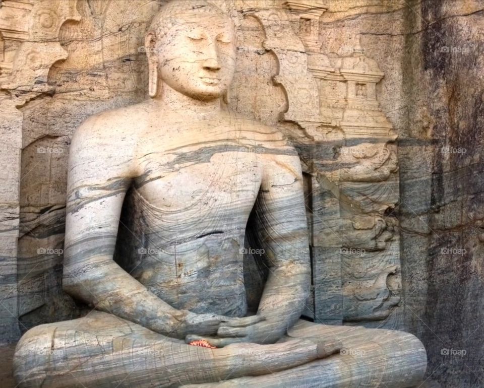 Carving of Lord Buddha