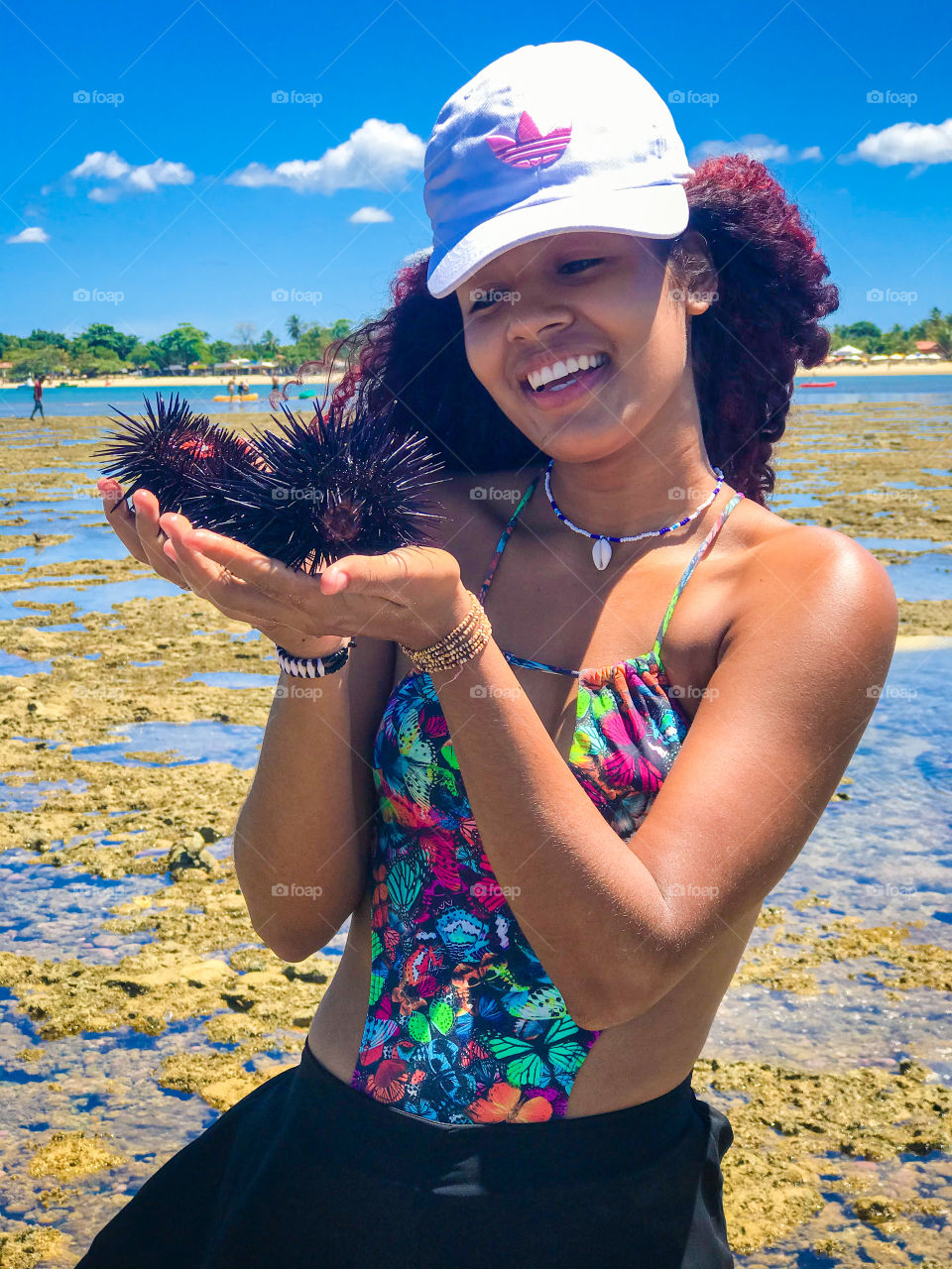 Brazilian corals, full of marine life!  photo in red crown bahia brazil