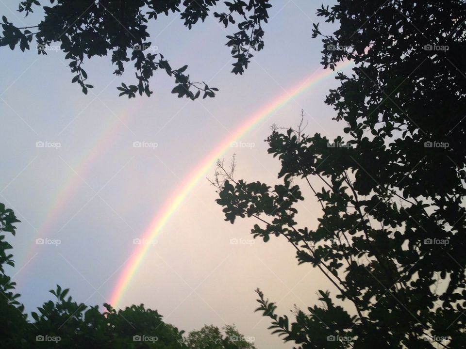 Double rainbow