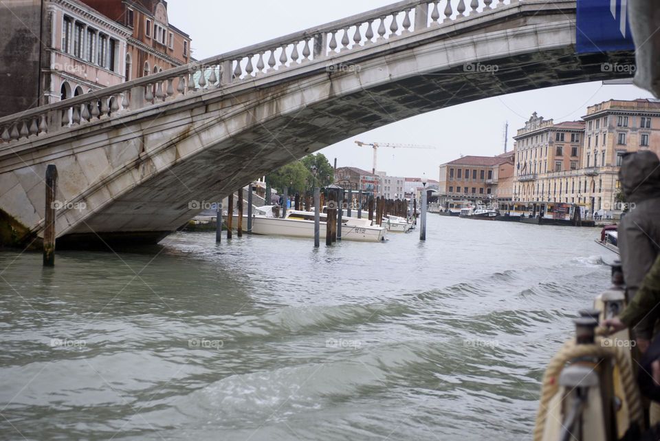 Walk along the waterways of Venice on the city tram.