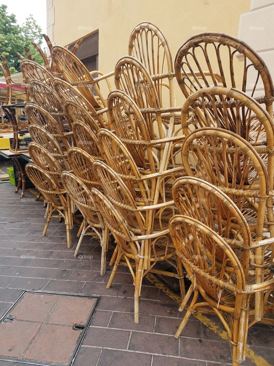 chairs waiting