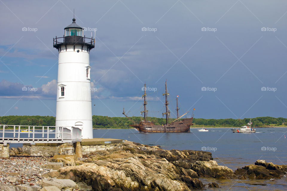 View of lighthouse