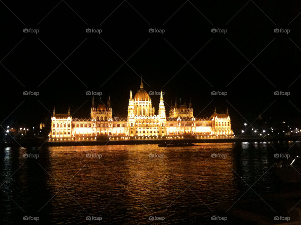hungary budapest capital parliament night light mirror danube prime minister politics budapest by AndorkoZoli
