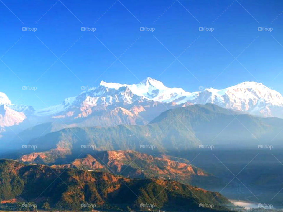 Bomdila silatop mountain. Arunachal