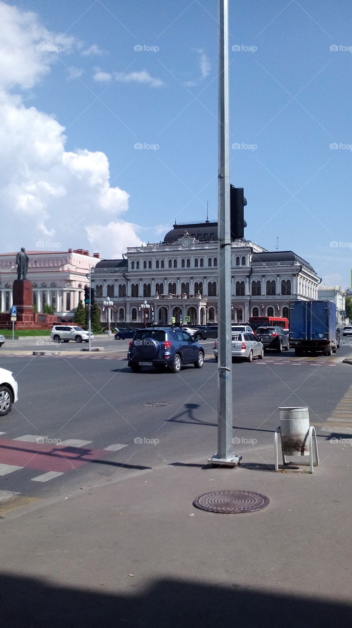 Square in Kazan, Russia