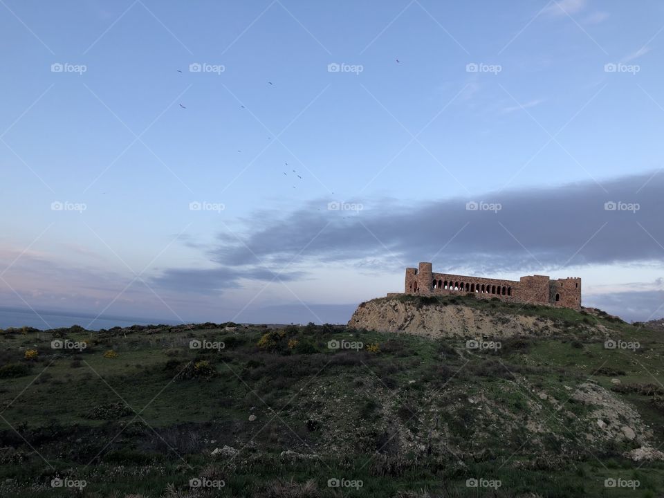 Great view of castle 