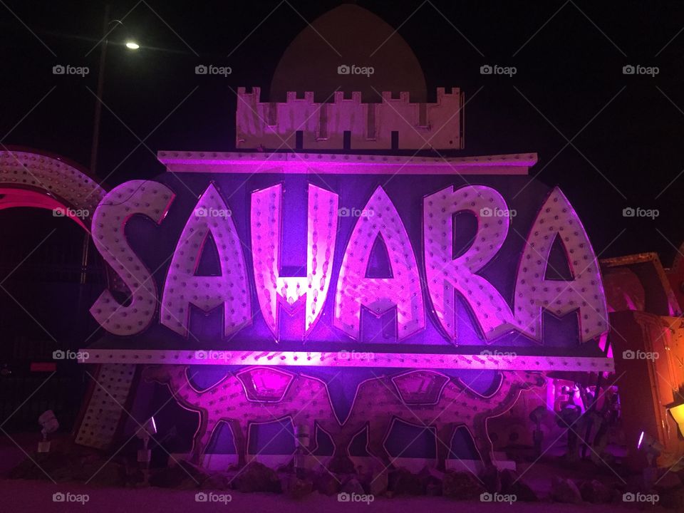 Sahara sign