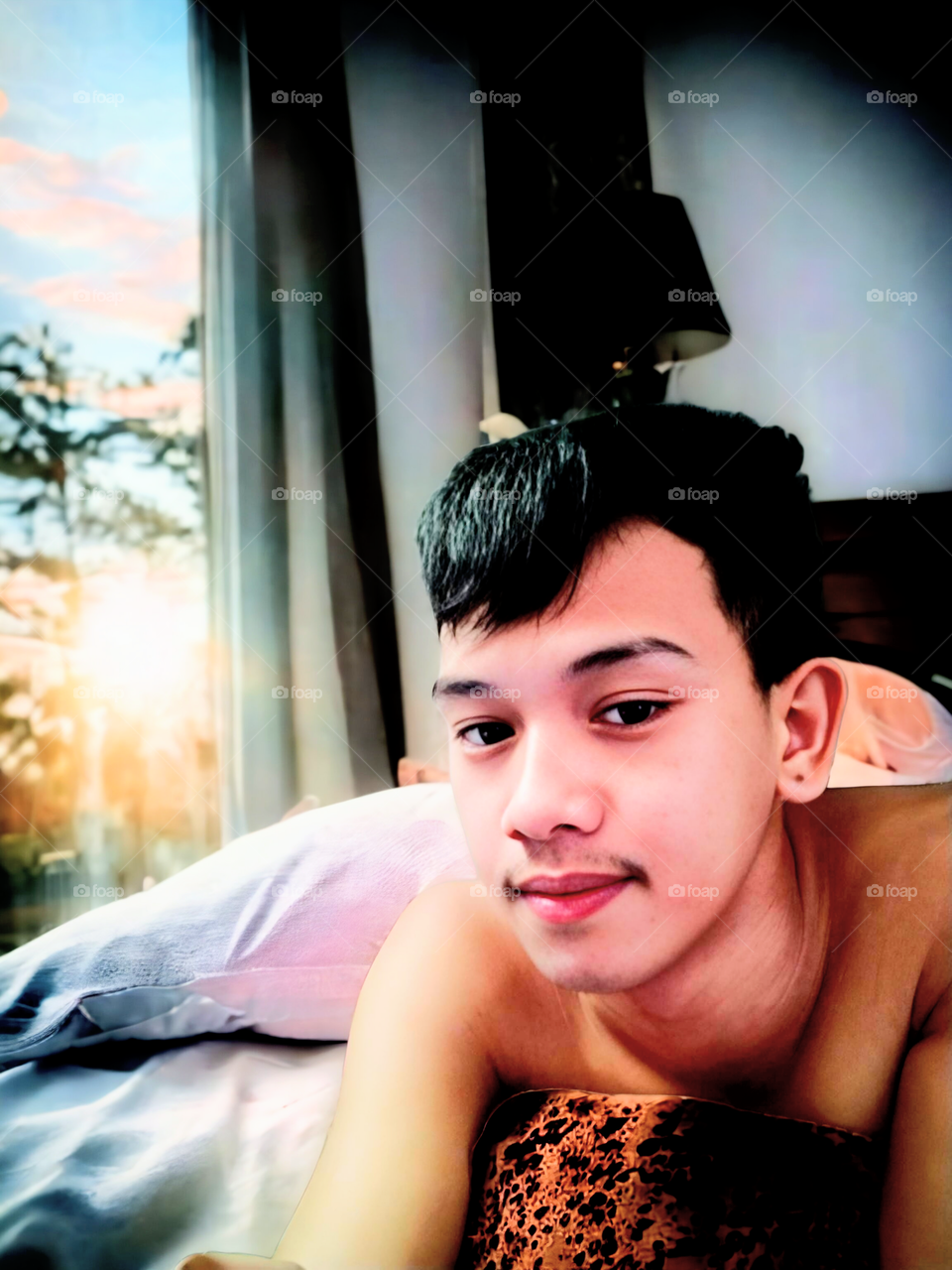 Watching Another Sunrise From My Bed.