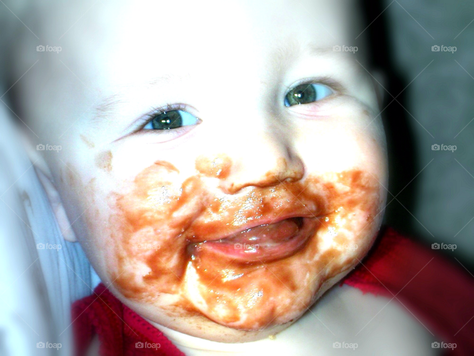 happy baby cute chocolate by clandra