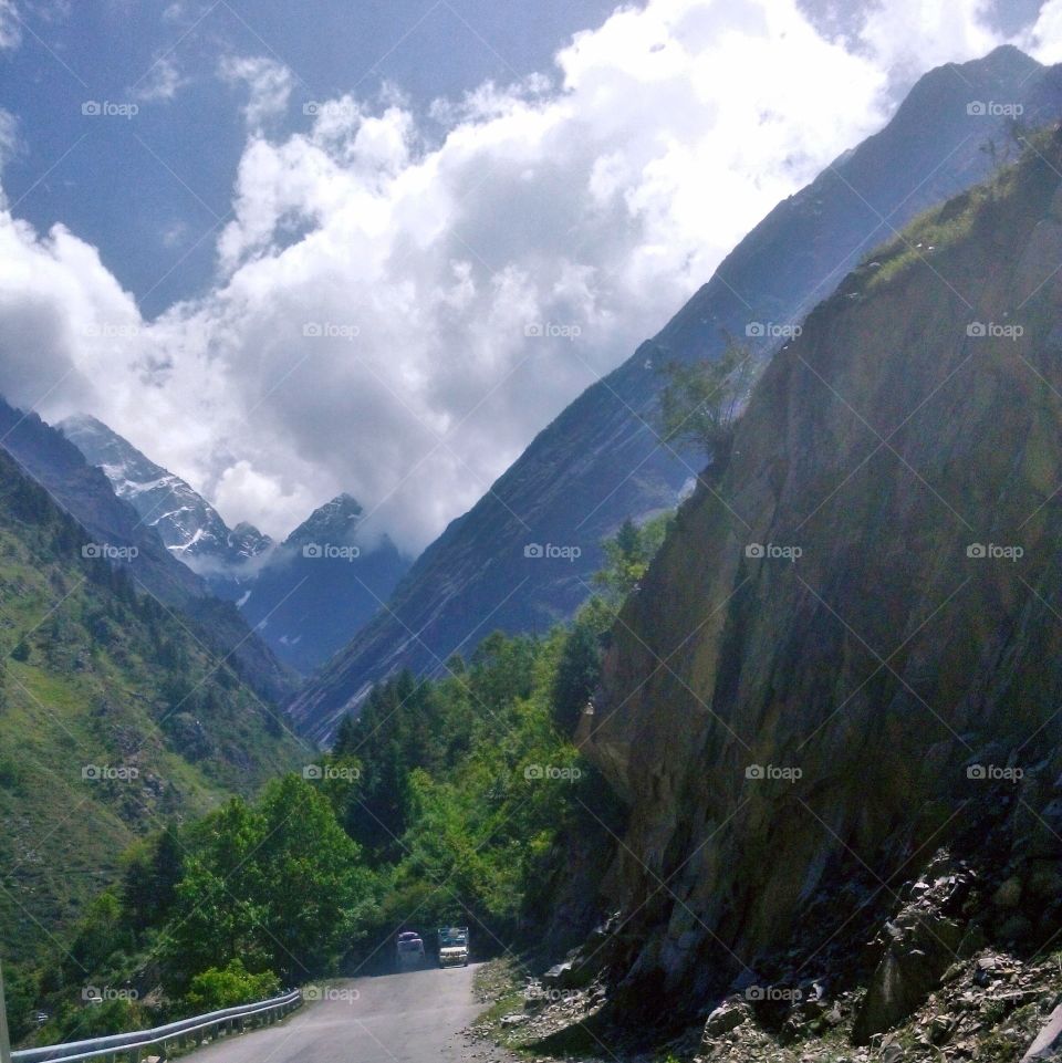 Beautiful Hills and valleys