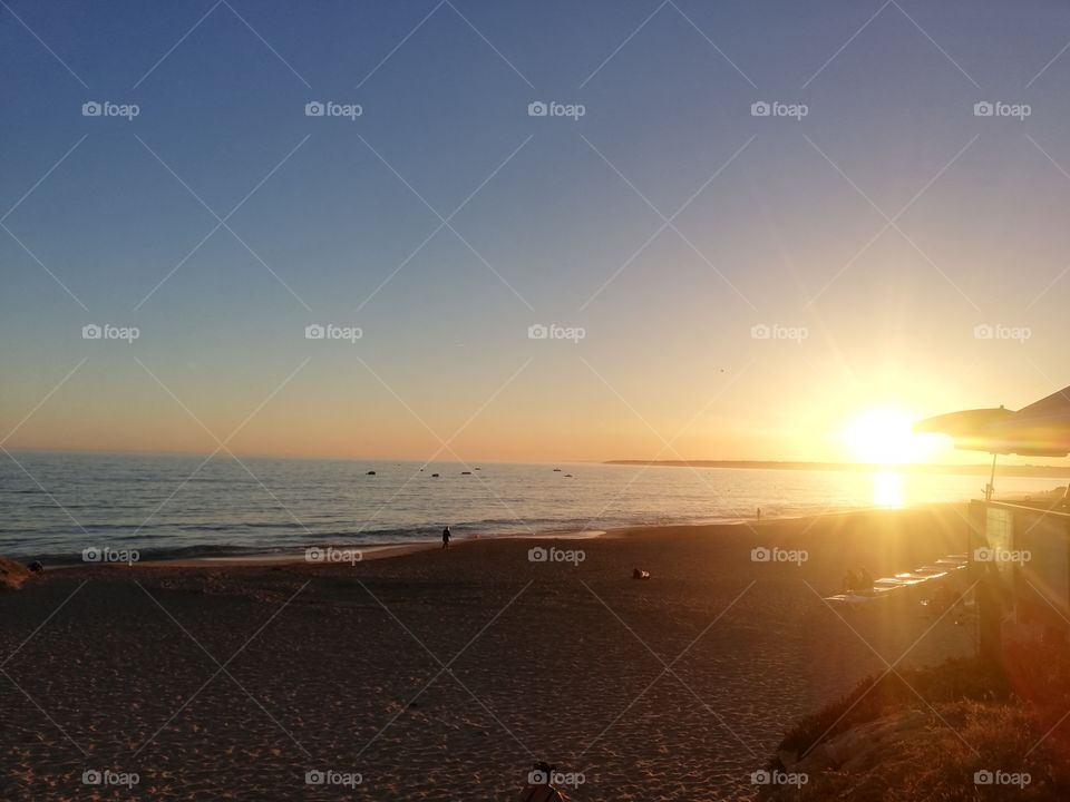 Beach Landscape 🏖 Sunset 🌇