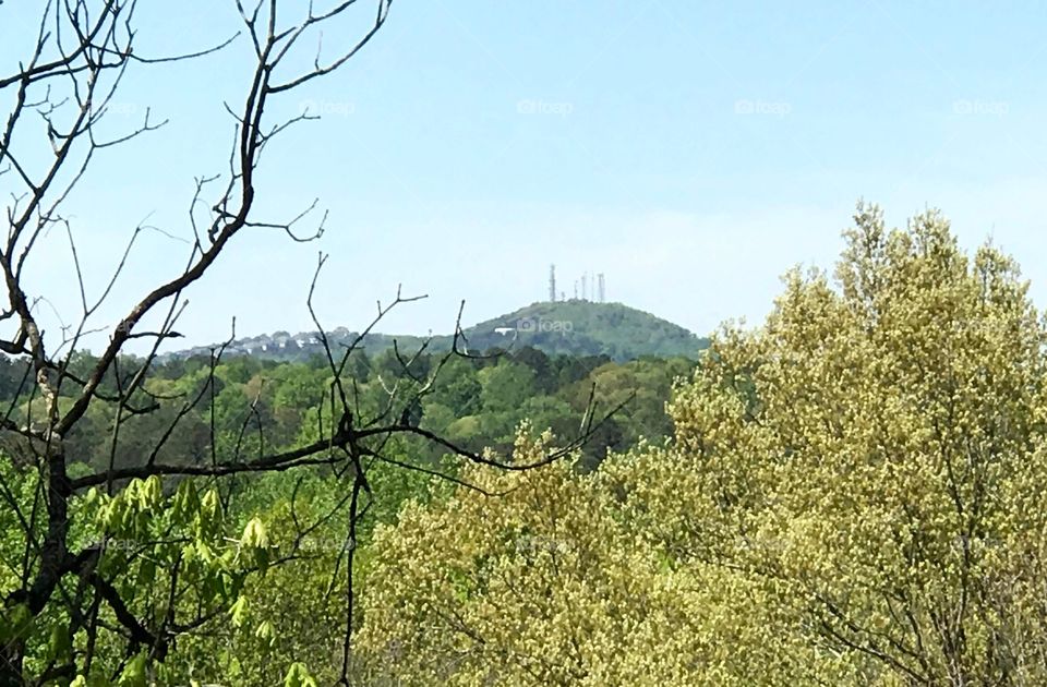 Sweat Mountain.  Sweat Mountain Georgia