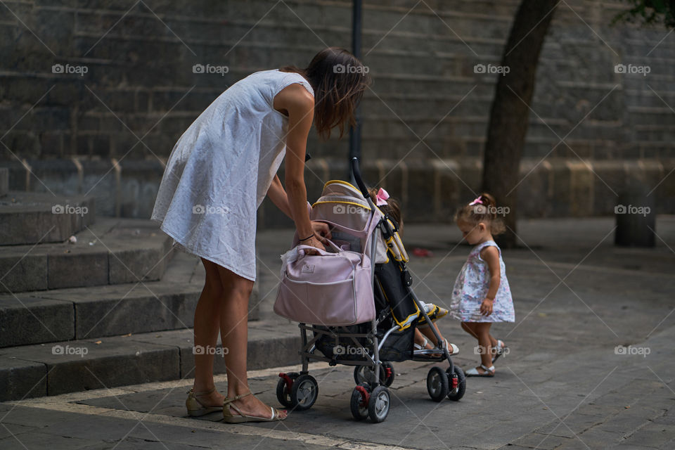 Mother and daughter 